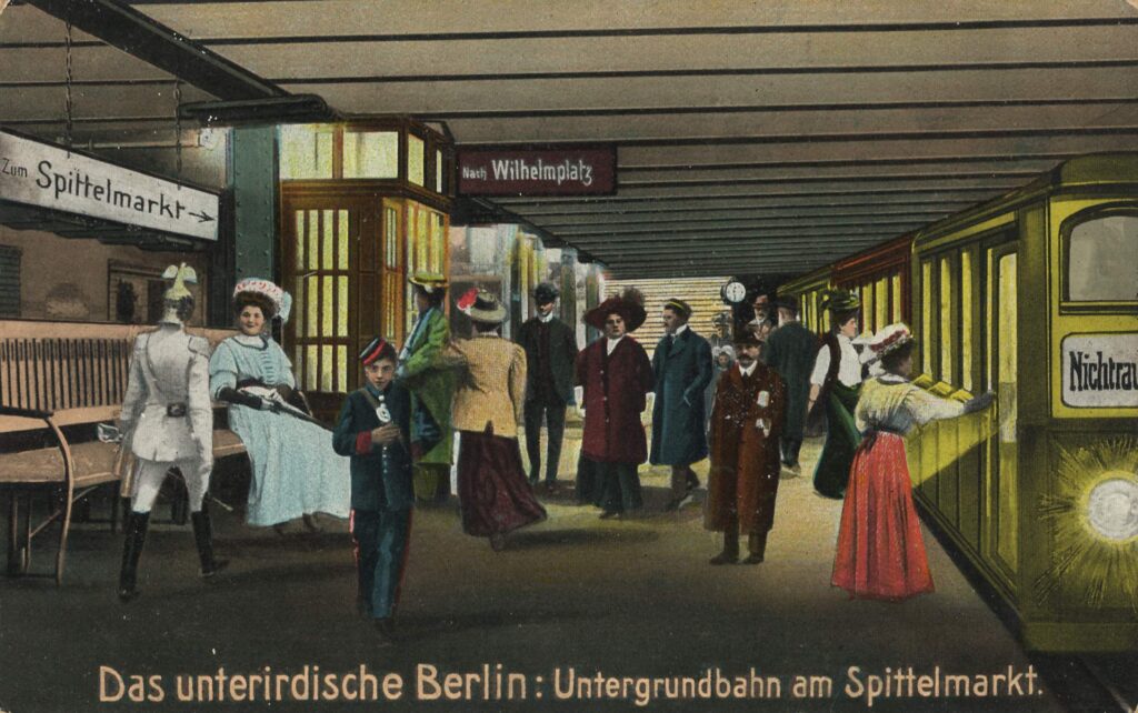 Die Berliner U-Bahn - Historische Details für "Novembernächte"